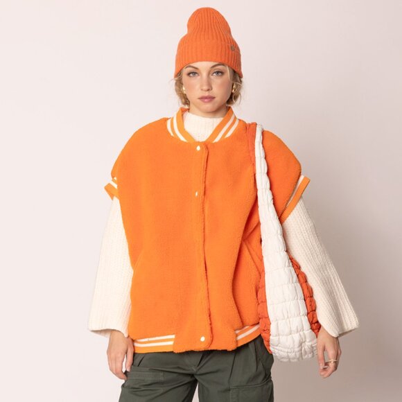 Tennessee Vols Orange White Puffer Quilted Large Handbag Football Team Colors - Picture 4 of 4